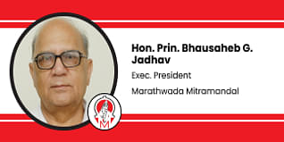 Hon. Prin. Bhausaheb G. Jadhav, Exec. President, Marathwada Mitramandal, Pune